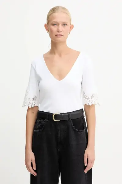 Bavlněné tričko Twinset