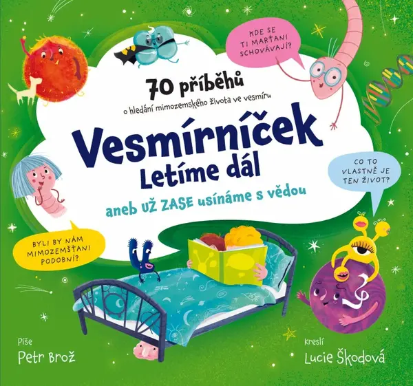 Vesmírníček: Letíme dál aneb už zase usínáme s vědou (poškozená) - Petr Brož