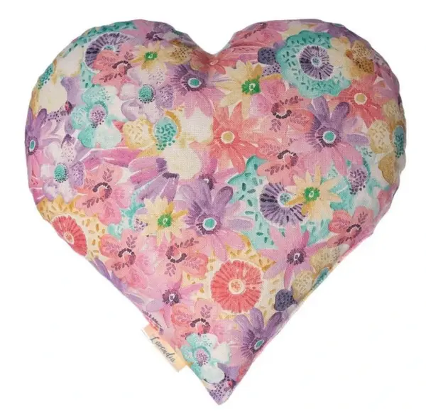 Dekorační vonný polštářek, květ barevný