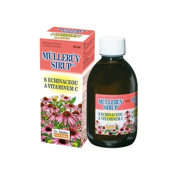 Dr. Müller Müllerův sirup s echinaceou a vitaminem C 245 ml