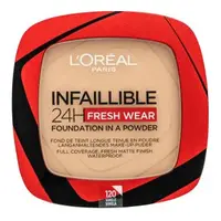 L´Oréal Paris Infaillible 24H Fresh Wear Foundation in a Powder púdrový make-up so zmatňujúcim účinkom 120 9 g