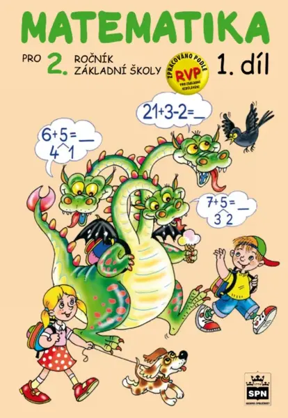 Matematika pro 2. r. ZŠ, pracovní učebnice (1. díl) (poškozená) - Miroslava Čížková Pišlova