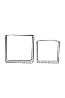 Závěsná police Present Time Reja 2-pack