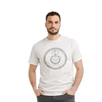 Bushman Pánske tričko Moor, biele XXXXL