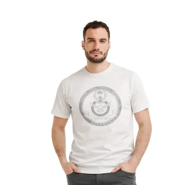 Bushman Pánske tričko Moor, biele XXXXL