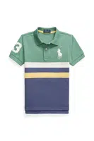 Polo tričko Polo Ralph Lauren zelená barva, 322952429002