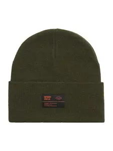 Superdry & Co Čiapky 'Surplus'  olivová / oranžová