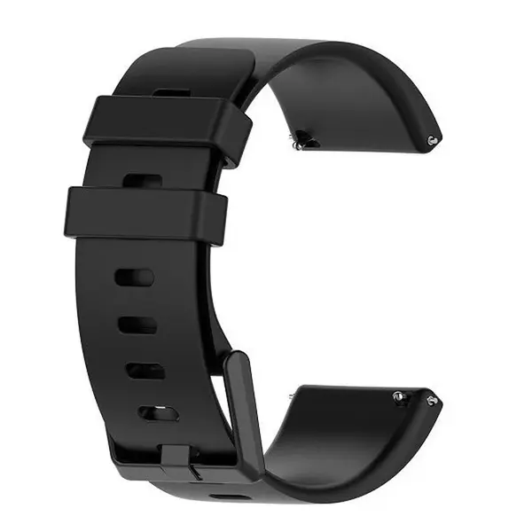 BStrap Silicone (Large) remienok na Fitbit Versa / Versa 2, black
