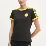 Tričko adidas Originals X Smiley černá barva, JD2738
