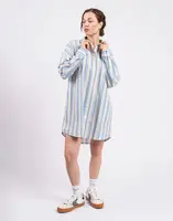 Thinking MU Messina Stripes Aurel Dress MULTICOLOR XS