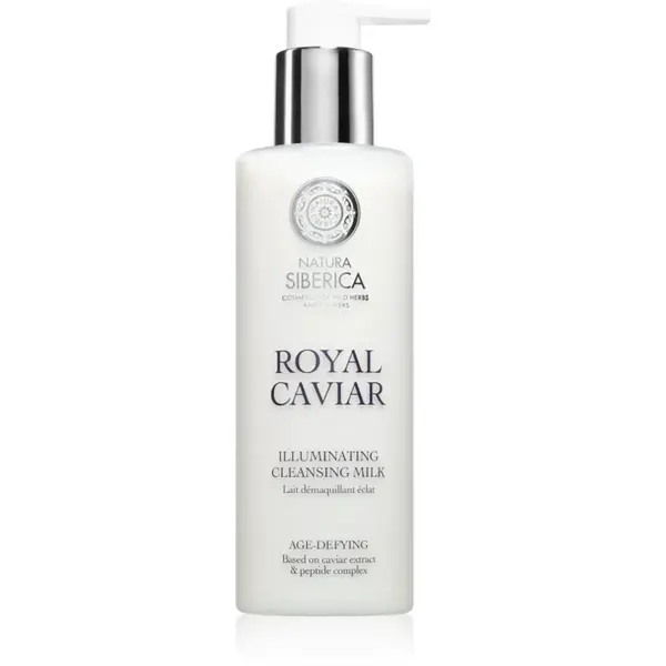 Natura Siberica Royal Caviar rozjasňující čisticí mléko s kaviárem 200 ml