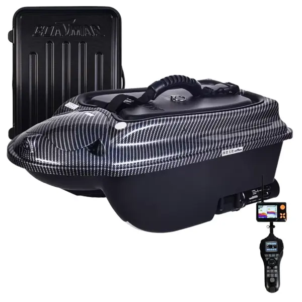 Boatman zavážecí lodička actor plus pro 2025 s gps a echolotem carbon