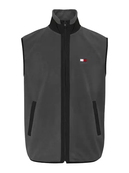 Tommy Jeans Vesta  antracitová / čierna