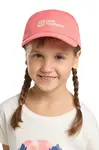 Dětská baseballová čepice Jack Wolfskin BASEBALL CAP K růžová barva, 1901013