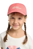 Dětská baseballová čepice Jack Wolfskin BASEBALL CAP K růžová barva, 1901013