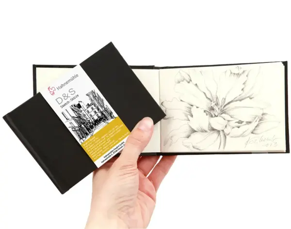 Skicovací kniha Hahnemühle D&S mini 9x12,5cm