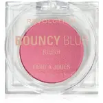 Revolution Bouncy Blur rozjasňující tvářenka odstín Blurry Rose 5.5 g