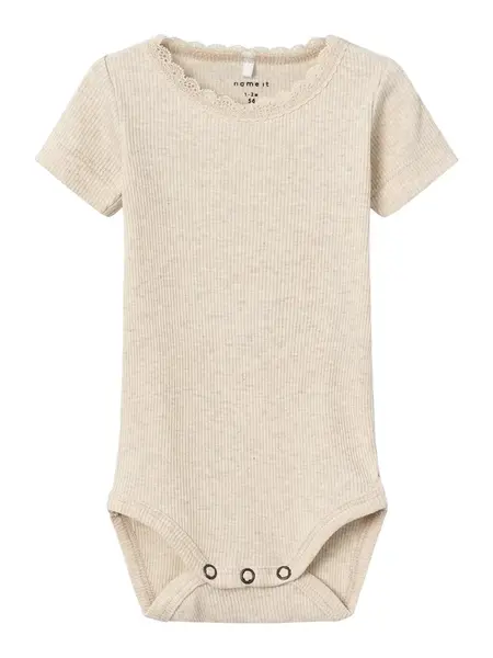 NAME IT Body 'NBFKab'  tmavobéžová