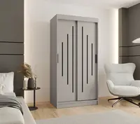 Šatní skříň Abi Rubino Y Rozměry: 180 cm, Barva korpusu + barva dveří: Kašmír