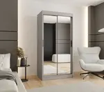 Šatní skříň Abi Rubino T3 Rozměry: 180 cm, Barva korpusu + barva dveří: Kašmír