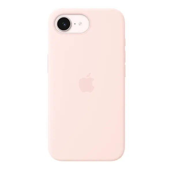 Pouzdro Silicone Case with MagSafe pro Apple iPhone 17e, soft pink