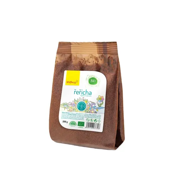 WOLFBERRY Řeřicha semínka na klíčení 200 g BIO