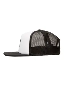 Dc shoes pánská kšiltovka Gas Station Trucker - S21 White/Black | Černá | Velikost One Size