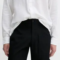 Kraťasy Abercrombie & Fitch pánské, černá barva, KI128-5039