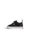 VANS Tenisky 'Authentic Elastic Hook And Loop'  červená / čierna
