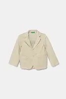 Dětské lněné sako United Colors of Benetton