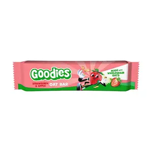 GOODIES Ovsená tyčinka jahody a jablko 23 g