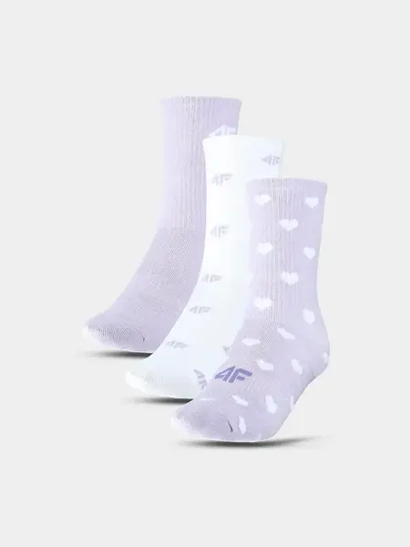 Girls' Socks 4F F394 (3pack)