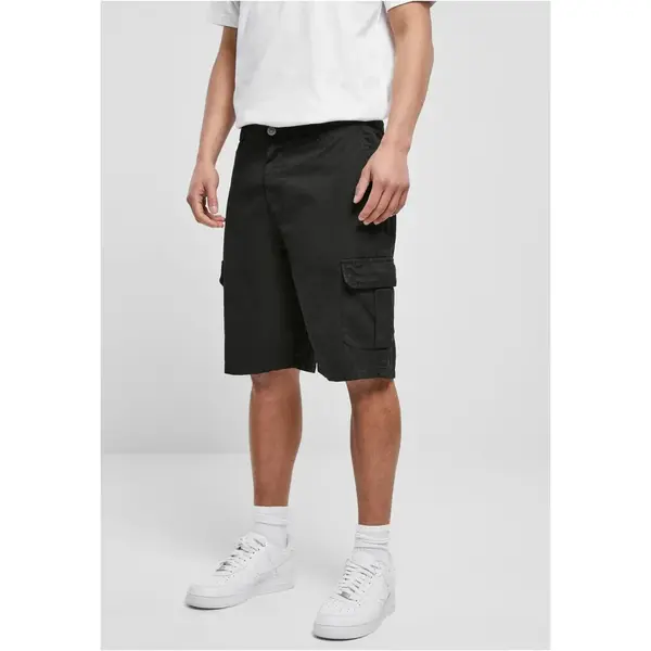 Men's Big Cargo Bermuda Shorts Black