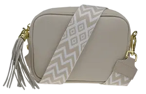 NovaKabelka.cz Bala Beige s přídavným popruhem IV