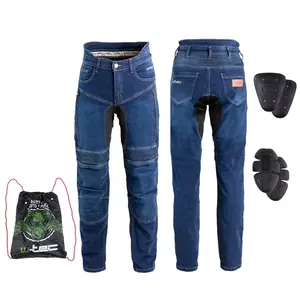 Pánské moto jeansy W-TEC Biterillo modrá 6XL
