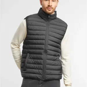 Men's basic lightweight vest black