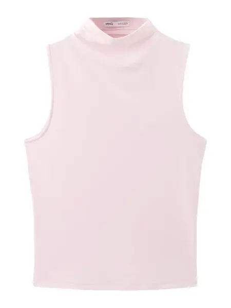 MANGO Top 'TOP'  ružová
