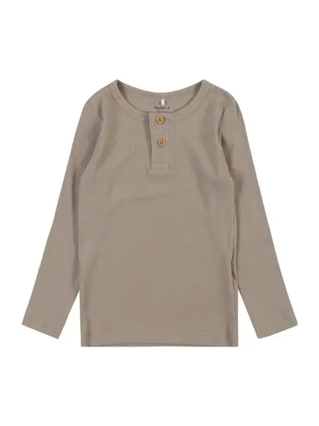 NAME IT Tričko 'Kab'  tmavošedá