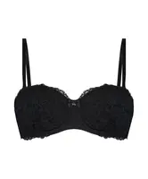 Hunkemöller Podprsenka 'Marine'  čierna