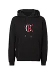 Calvin Klein Jeans Mikina  grenadínová / čierna / biela