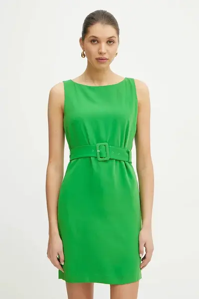 Šaty Silvian Heach PLINA zelená barva, mini, GPP25395VE