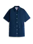 Tommy Jeans Košeľové šaty  námornícka modrá