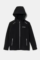 Dětská mikina Columbia Columbia Hike černá barva, s kapucí, hladká, 2140421