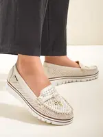 Resti Women's perforated moccasins Elissas