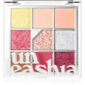 Unleashia Glitterpedia Eye Palette paletka očných tieňov odtieň No.7 All of Peach Ade 6.2 g