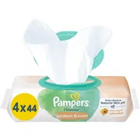Pampers Harmonie Protect&Care vlhčené čistiace obrúsky pre deti s nechtíkom lekárskym 176 ks
