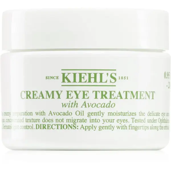 Kiehl's Avocado Creamy Eye Treatment intenzívna hydratačná starostlivosť pre očné okolie s avokádom 14 ml