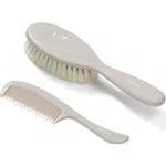 BabyOno Take Care Hairbrush and Comb sada pre deti od narodenia Gray