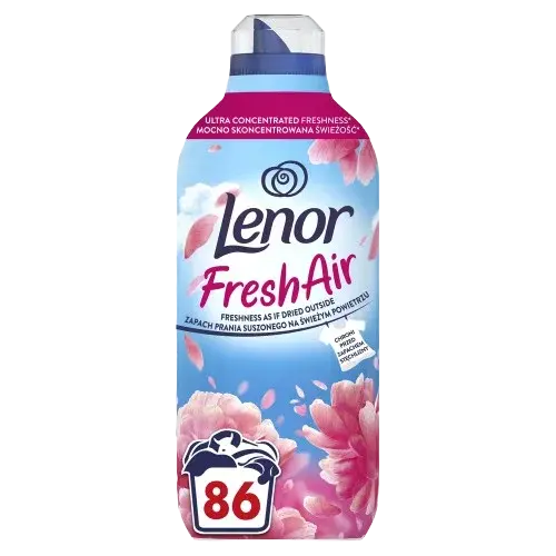 LENOR Aviváž, Fresh Air Pink Blossom, 86 pranie 1.2 l