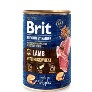 Brit konzerva Premium by Nature Lamb & Buckwheat 400 g | Konzerva pre psov